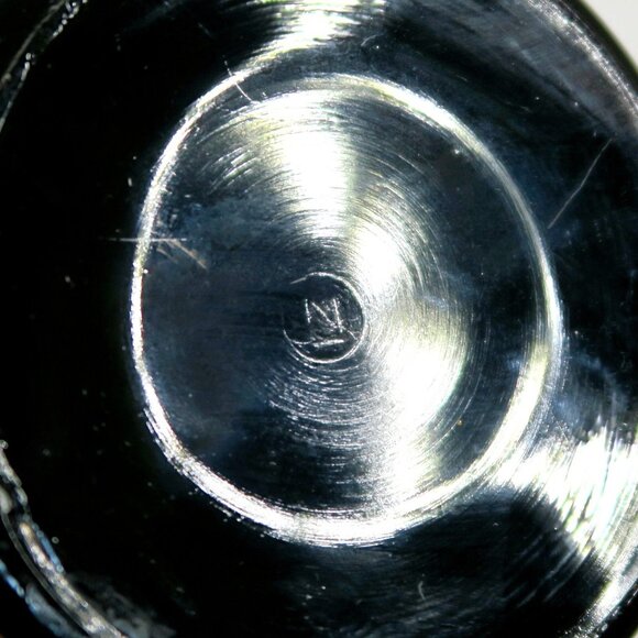 Northwood Diamond Point Amethyst 6" Vase - Antique Edwardian Carnival Glass - Picture 5 of 5